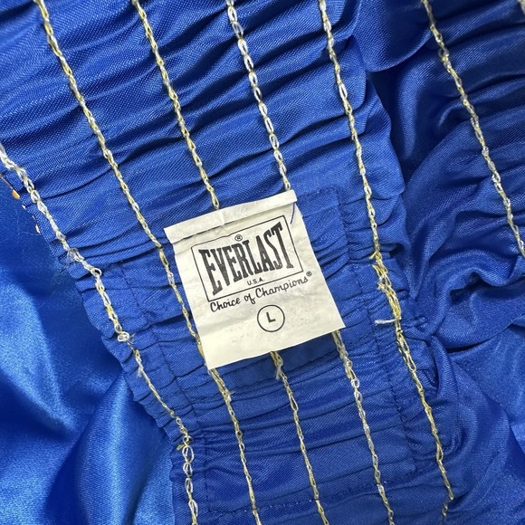 Vintage Everlast Boxing Trunks Shorts Mens Large Satin Made‎ in USA Training Gym - Picture 4 of 4